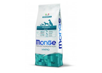 Monge SUPERPREMIUM All Breeds Hypo Salmone e Tonno da kg 12 cane